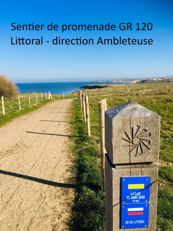 La Mer Vue D'En Haut , Duplex A La Naturelle Sur La Cote D'Opale Вимере Экстерьер фото
